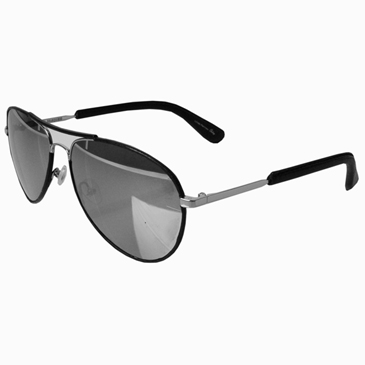 x Veronique Branquinho Metal Aviator Sunglasses