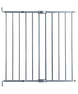 lindam Extending Silver Metal Gate