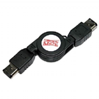 Retractable DV/ FIreWire Cable, 80cm