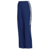 ADIDAS Ladies T8 Team Pant , XS, UNIVERSITY RED/WHITE/SILVER