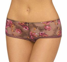 Julia floral print hipster briefs