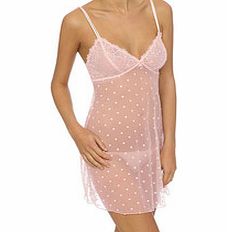 LingaDore Lynn pink polka dot chemise