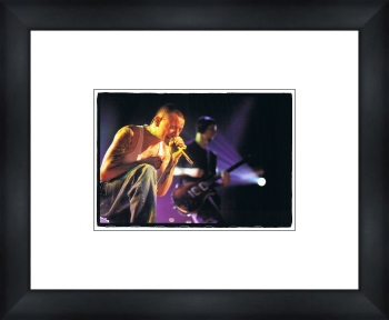 Hamburg Germany 2003 - Custom Framed Ross Halfin Card