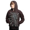 Zip Hoodie - Hood Sprawl (Black)