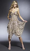 Womens Silk Dress