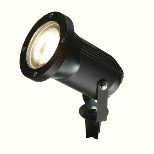 LIS Black Die Cast Garden Light