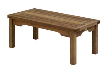 Lister Fearne Solid Teak Garden Coffee Table -