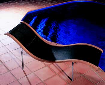 Lister S Line Textile Lounger