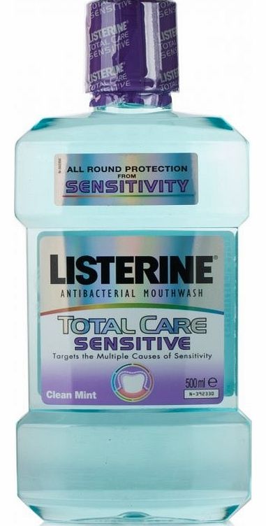 Listerine Total Care Sensitive Mouthwash 500ml