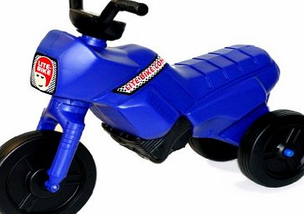 Lite-Bike Ride-on Toddler Trike, Push-along Motorbike, Kids Bike (18-24 months, Blue)