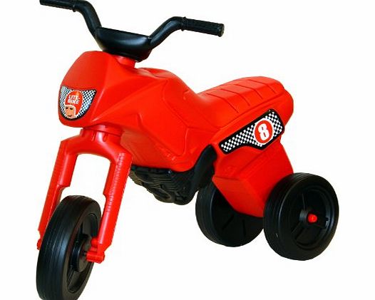 Lite-Bike Ride-on Toddler Trike, Push-along Motorbike, Kids Bike (2-4 years, Red)