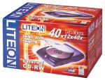 Lite-ON External 40x12x40 USB2 CDRW Retail