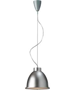 Alu Ceiling Light - Satin Chrome