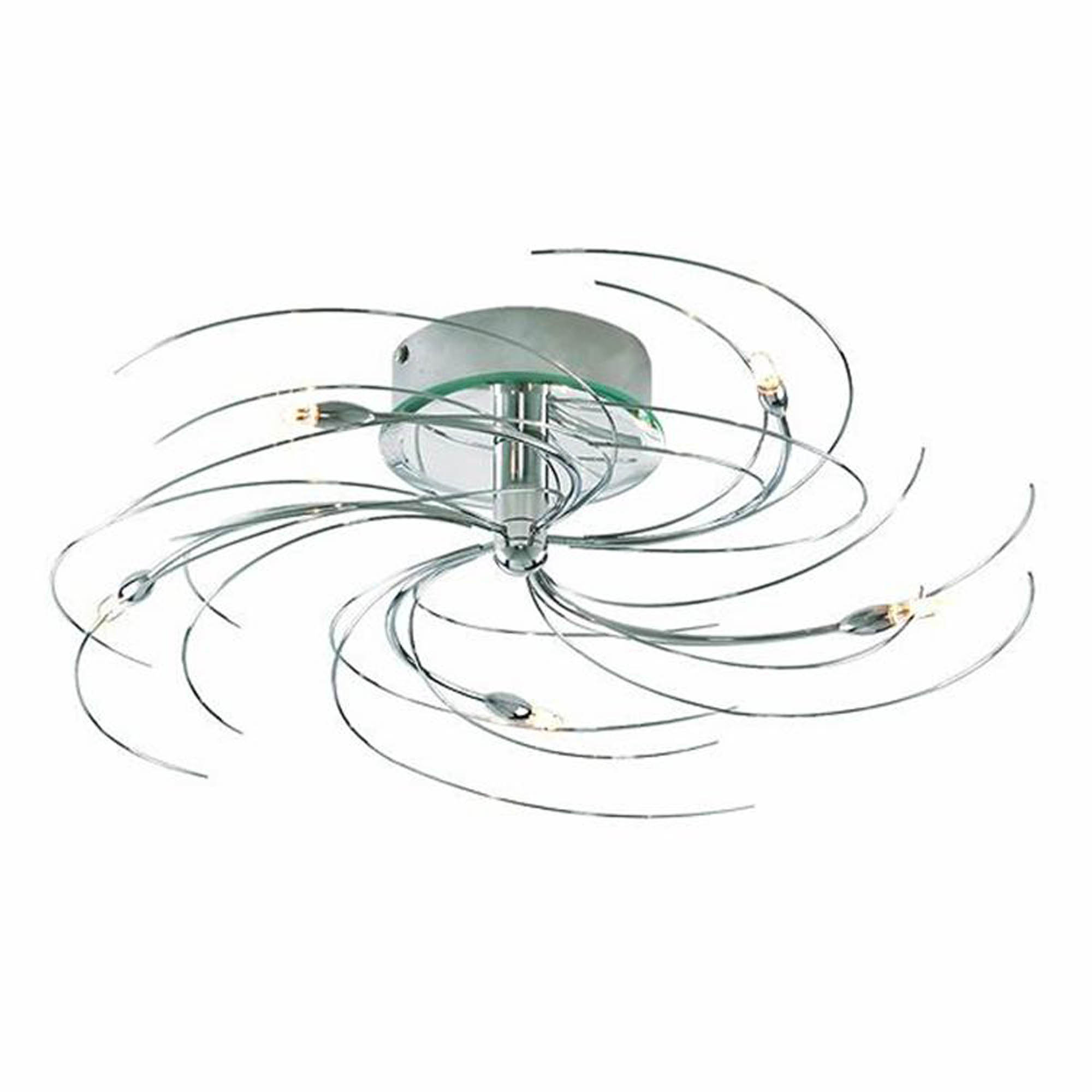 Gomez Chrome Ceiling Light