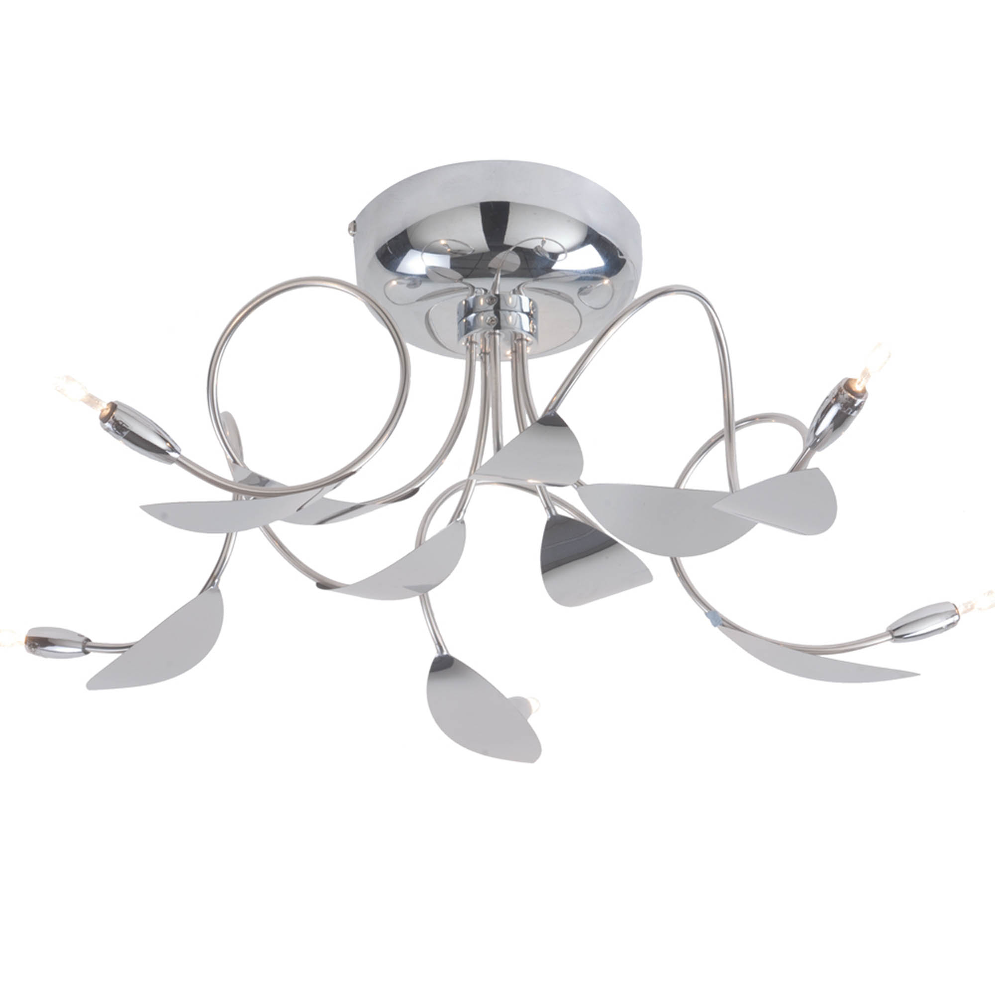 King Chrome Ceiling Light