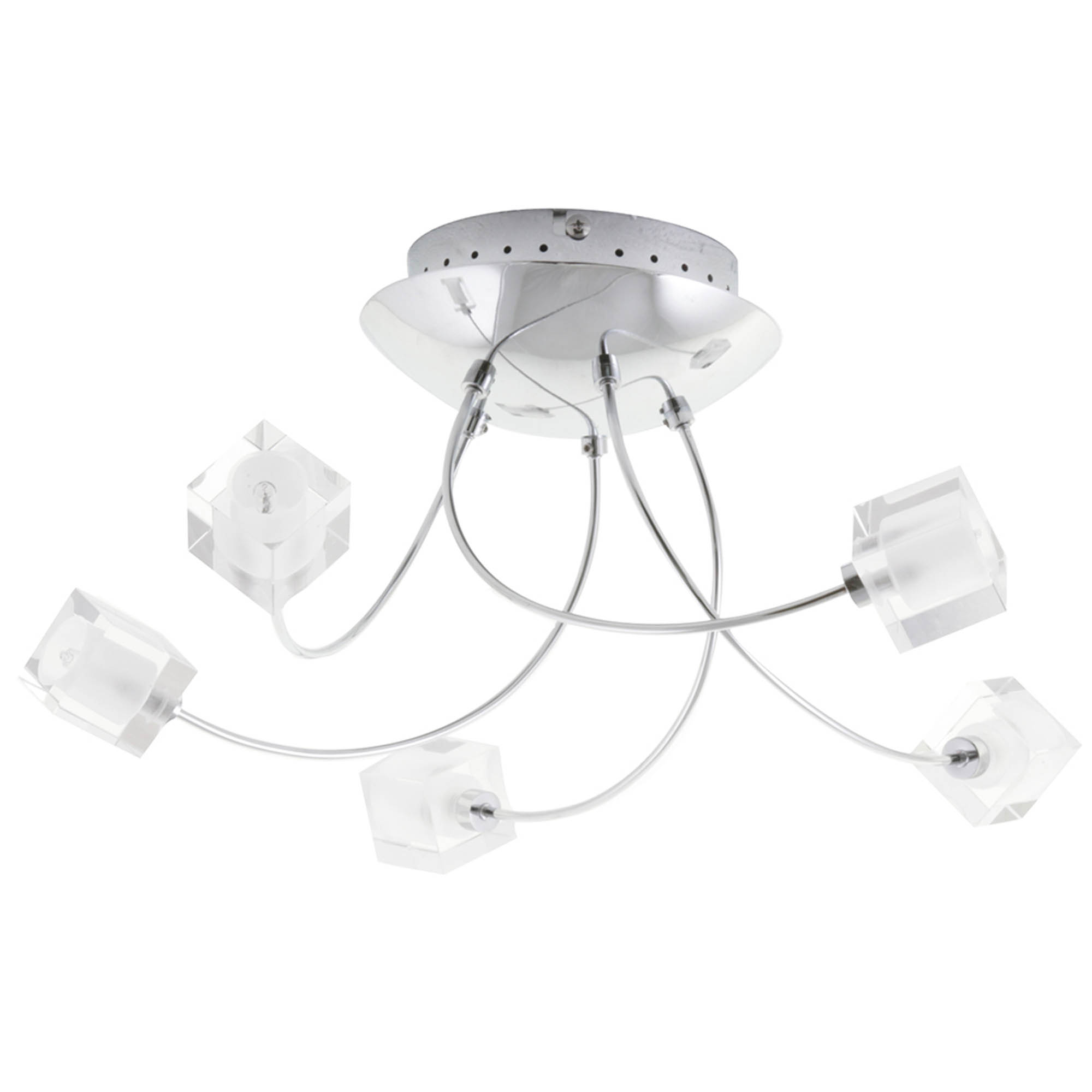 Nadia Chrome Ceiling Light