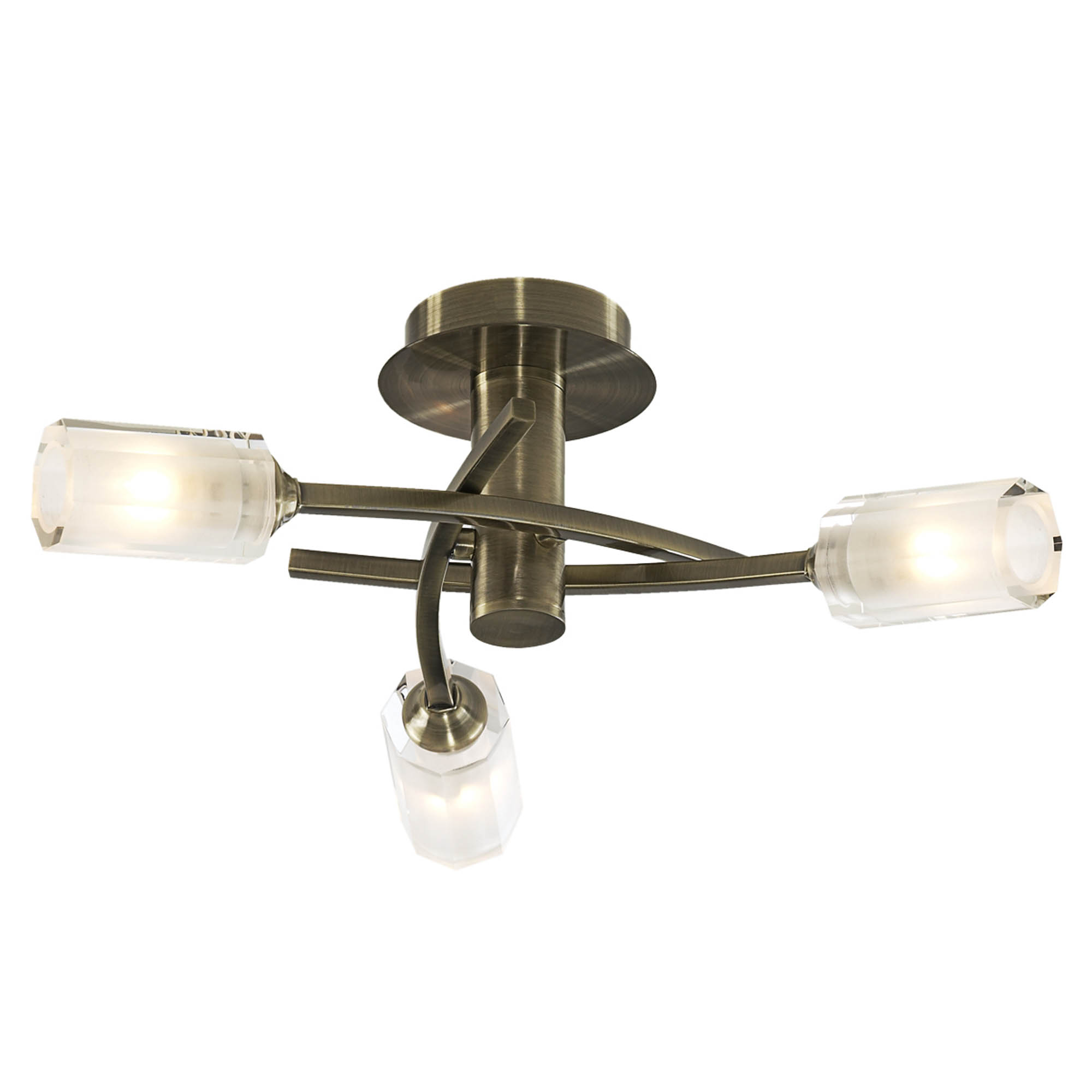 Octen Brass Ceiling Light