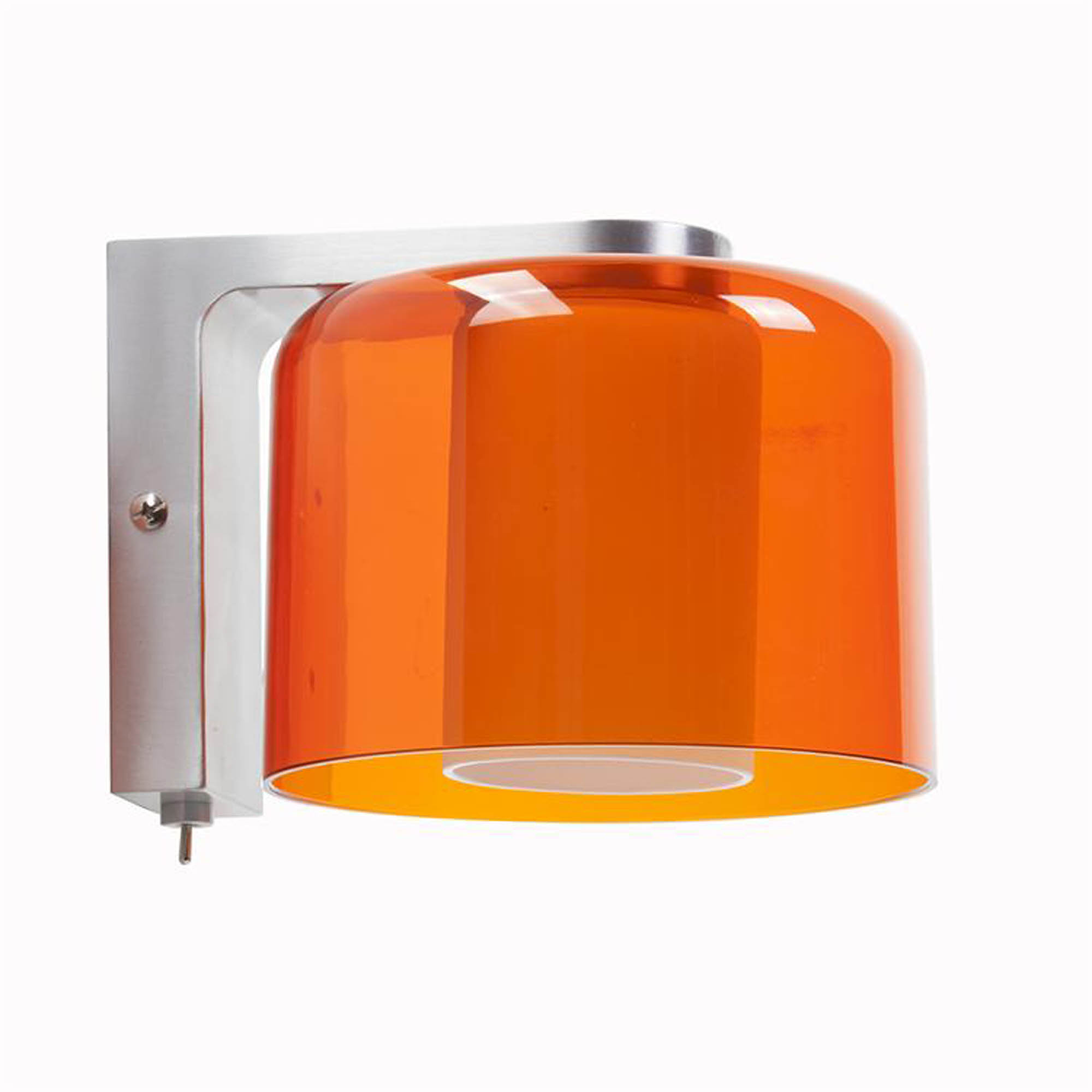 Virtual Orange Wall Light