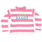 Little Green Radicals Free Range Kids Longsleeved Tee (Pink and White