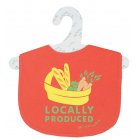 Locally Produced Bib - Robin Red