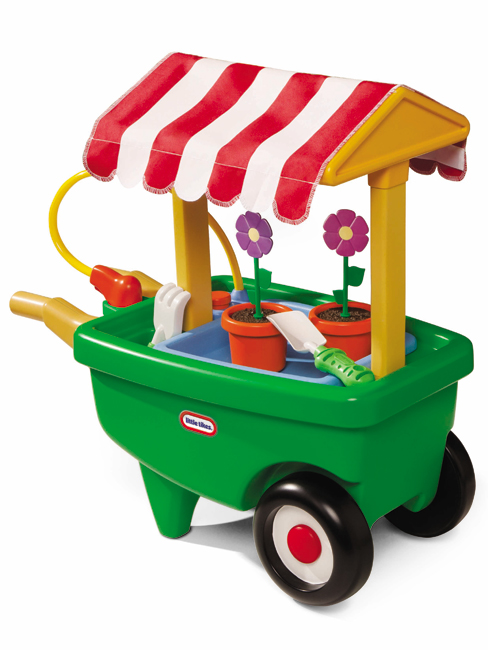 Little Tikes 2-in-1 Garden Cart and Wheelbarrow