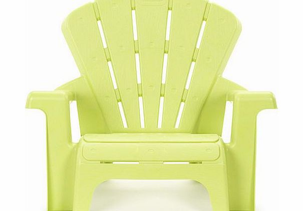 Little Tikes 46cm High Kids Garden Chair Green