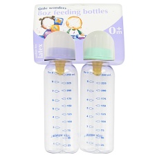 Little Wonders 8oz Feeding Bottles x 2