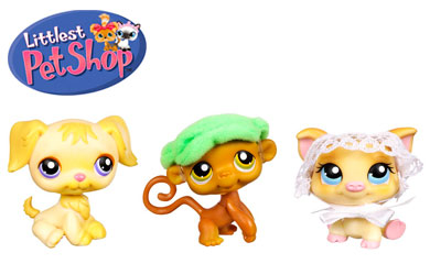 littlest pet shop Spring Tube Pets pack 2