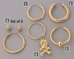 HOOP EAR-RING