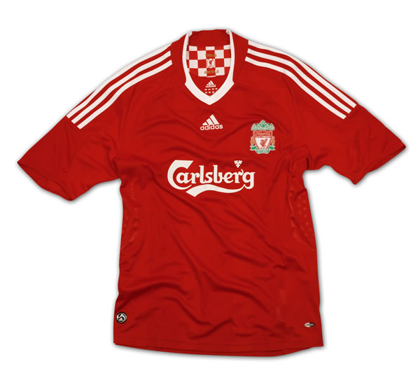 Adidas 08-09 Liverpool home - Kids