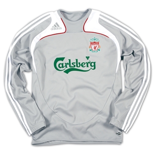 Adidas 08-09 Liverpool Sweat Top (Grey)