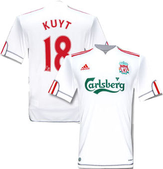 Adidas 09-10 Liverpool 3rd (Kuyt 18)