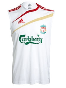 Adidas 09-10 Liverpool Sleeveless Jersey (white)