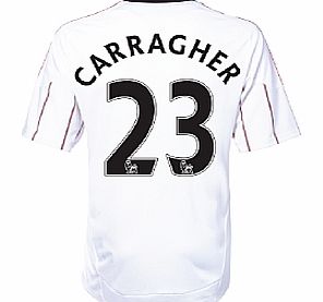 Liverpool Away Shirt Adidas 2010-11 Liverpool Away Shirt (Carragher 23) - Kids