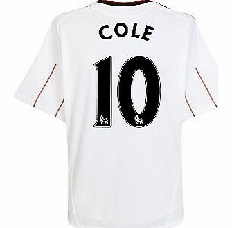 Liverpool Away Shirt Adidas 2010-11 Liverpool Away Shirt (Cole 10) - Kids