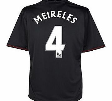 Liverpool Away Shirt Adidas 2011-12 Liverpool Away Football Shirt (Meireles 4)