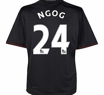 Liverpool Away Shirt Adidas 2011-12 Liverpool Away Football Shirt (Ngog 24)