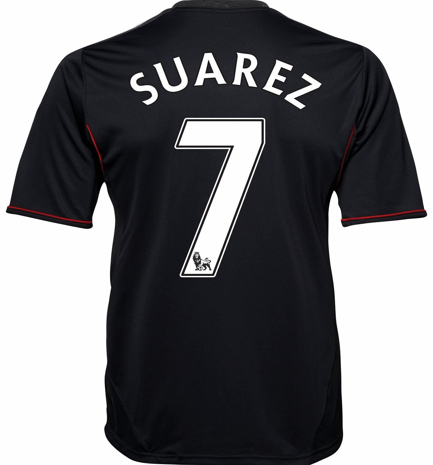 Liverpool Away Shirt Adidas 2011-12 Liverpool Away Football Shirt (Suarez 7)