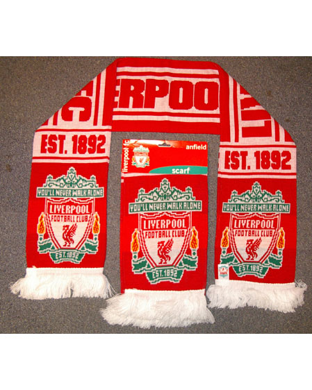 Liverpool FC Crest Scarf