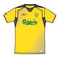 mens liverpool fc away replica shirt