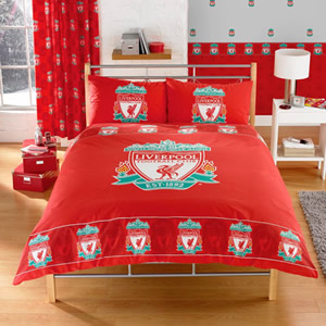 Liverpool Stipple Double Duvet Set