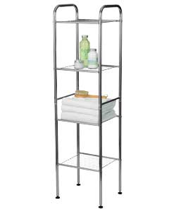 Living 4 Tier Wire Shelf Storage Unit