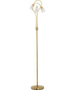 Madrid Floor Lamp - Antique Brass