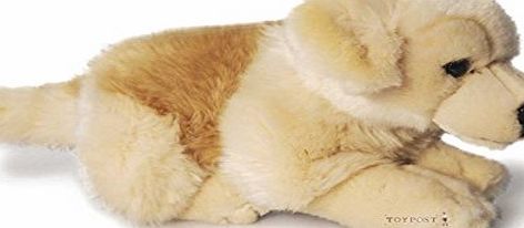 Living Nature Golden Retriever Dog soft toy. 35cm