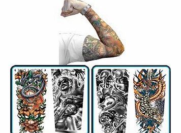 LIZARD PRICE Novelty Tattoo Sleeves Assorted