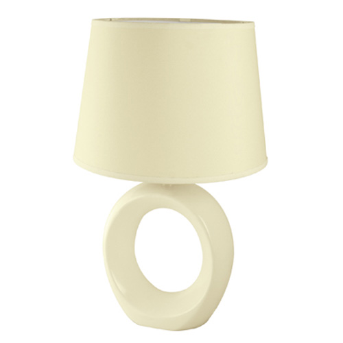 Artisan Ceramic Table Lamp - Cream