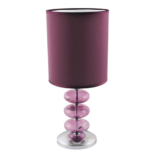 Viennese Steel Table Lamp - Plum