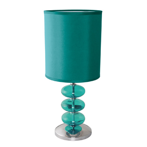 Lloytron Viennese Steel Table Lamp - Teal