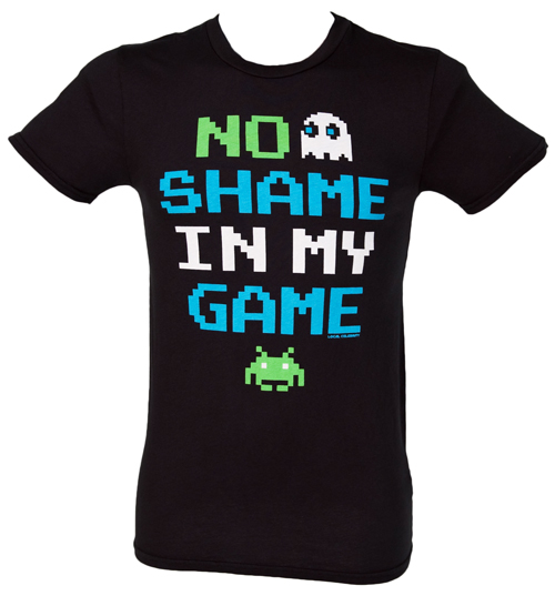 Mens Pac Man No Shame T-Shirt from Local