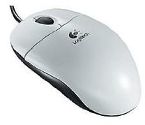 logitech Optical Wheel Mouse PS/2 - Black